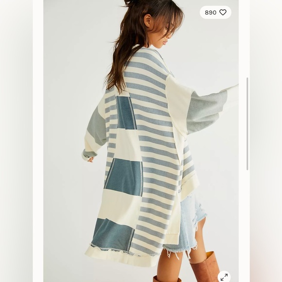 striped iggy pullover free people